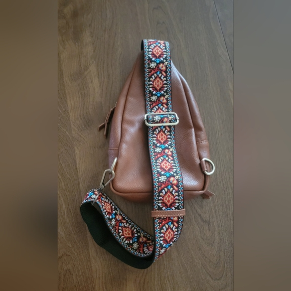 Antik Kraft Crossbody Bag Boho - Tasha Webbing Strap Sling - Picture 7 of 7